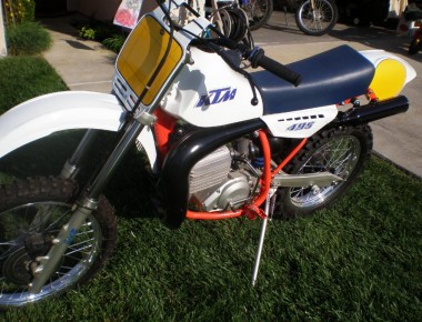 Restored 1983 KTM 495