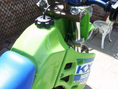 1988 works Kawasaki SR500