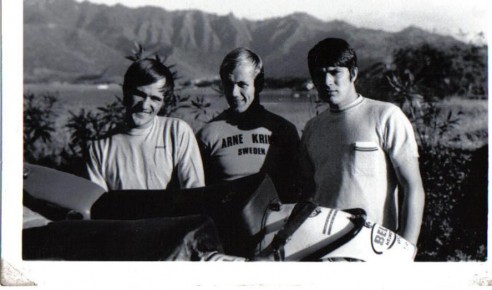 Hawaii - 1969:Bendt Aberg, Arne Kring and Jiří Stodůlka