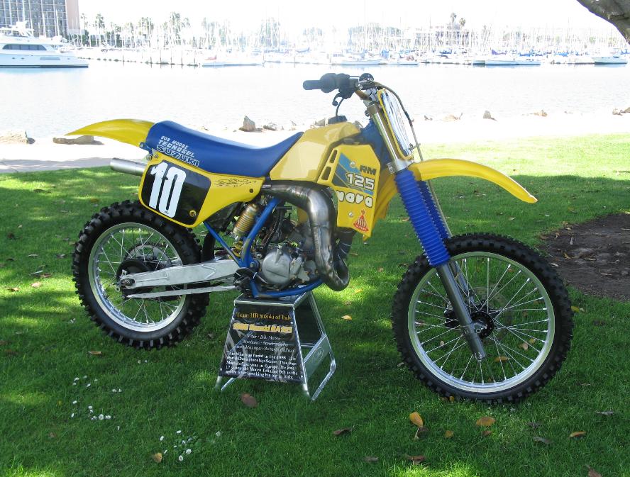 1986 Works Suzuki RA125